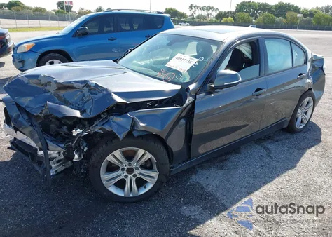 2016 BMW 328I из США, поврежденный, VIN WBA8E9G50GNU27960